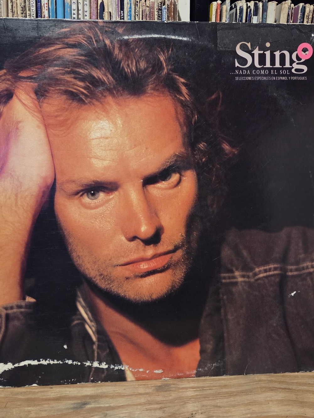 Sting Vinyl Nada Como el Sol- vintage vinyl in spanish